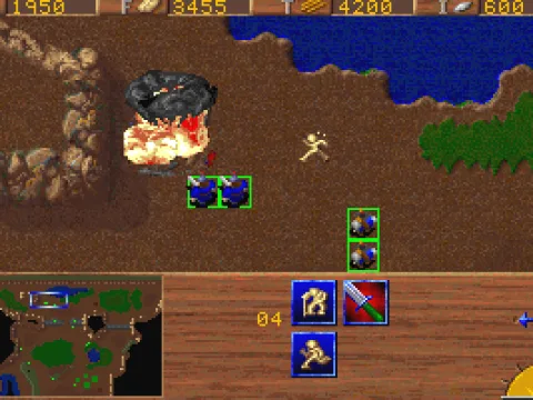 
											Japanese main hall goes down in flames.