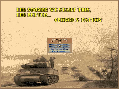 
											Menu Screen