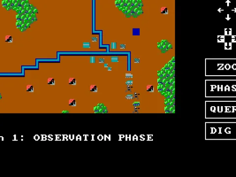 
											Example of terrain - buildings