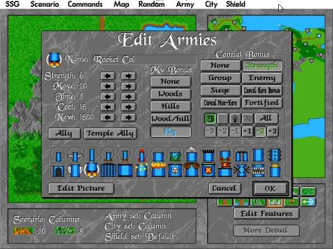 
											Chris' sensational Columns(TM) army set!