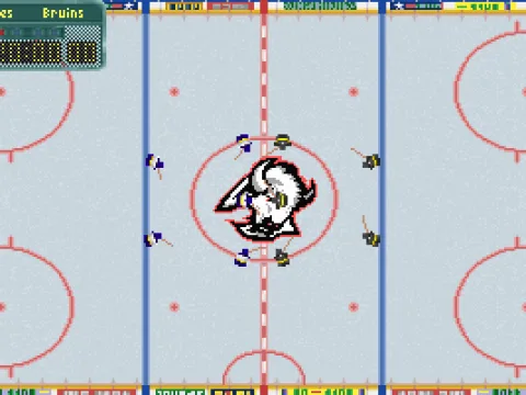 
											Start of the match (top-down view)