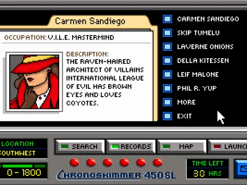 
											Carmen's dossier