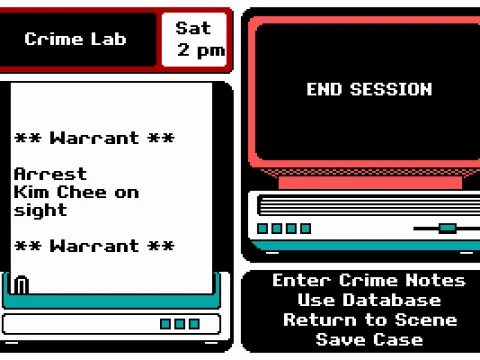 
											Get a Warrant from the Crime Lab