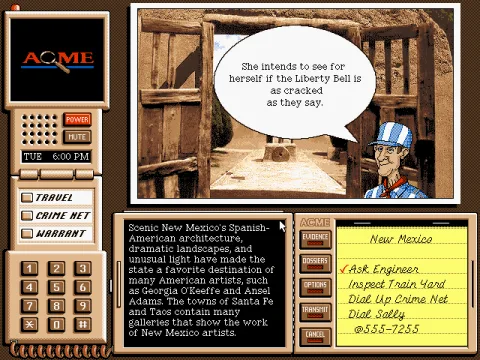 
											Ask witnesses for clues regarding the suspect's whereabouts