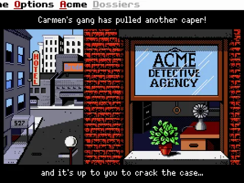 
											The Acme Dectective Agency.