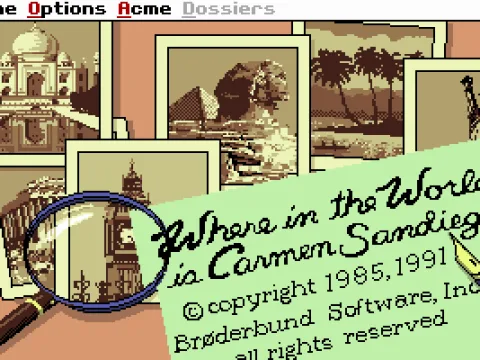 
											Where in the World is Carmen Sandiego?