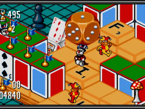 
											A game-themed level