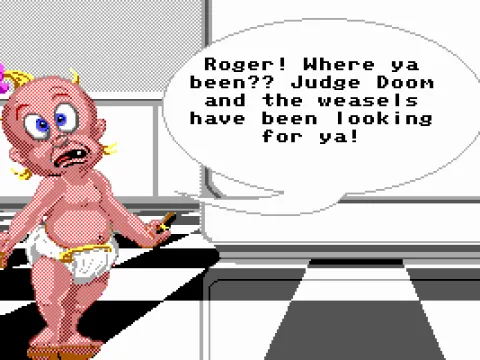
											Baby Herman tells you what to do (EGA)