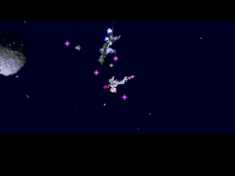 
											Dogfight in space