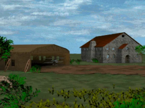 
											The British camp