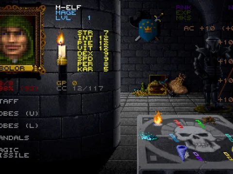 
											Character Screen