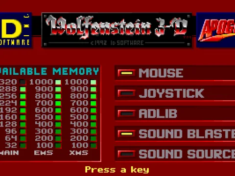 
											menu screen