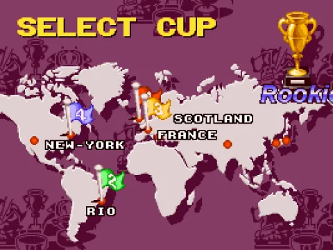 
											All the places you'll race in