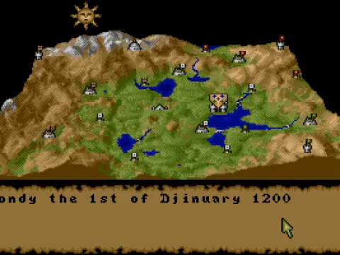 
											Map of the lands (VGA)