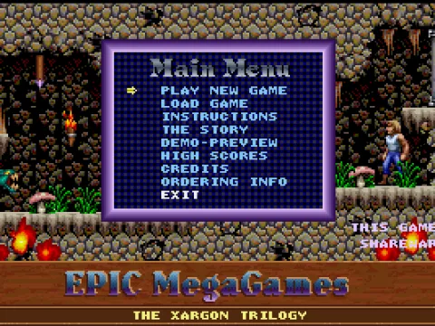 
											Main menu