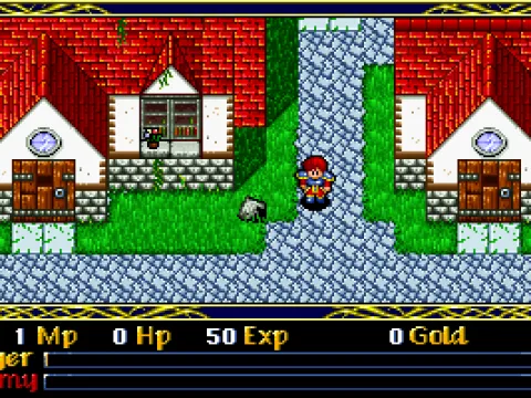 
											The first town