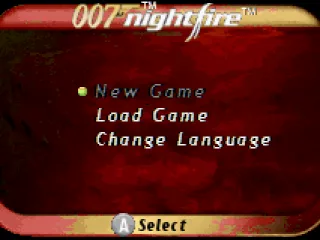 
											Main menu with some basic options.