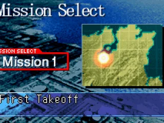 
											Mission selection