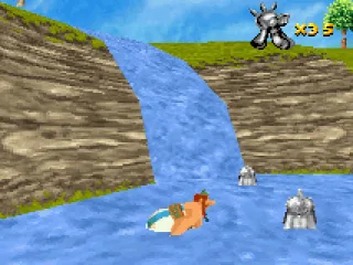 
											Fortunately, water is not lethal in this game.