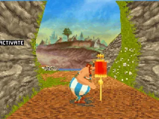 
											The end of the level.