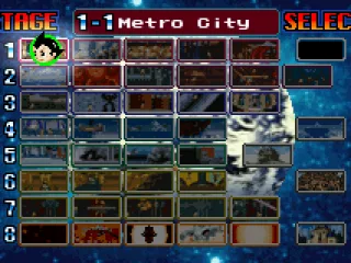
											Stage select
