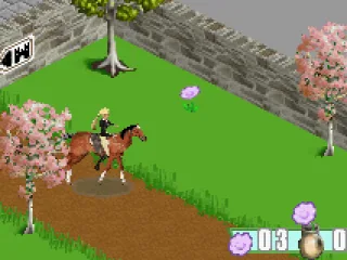 
											Collecting a flower