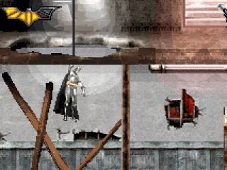 
											Batman using the grappling hook