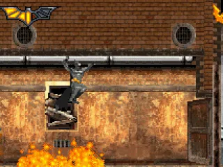 
											Using the pipes to avoid the fire