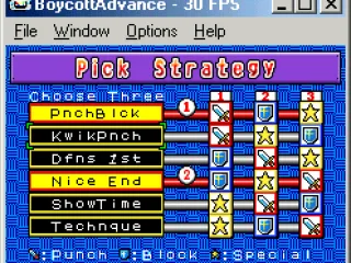 
											You only need to chose a strategy...