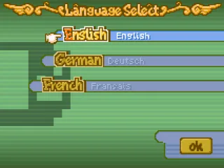 
											Language selection