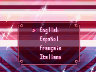 
											Language selection