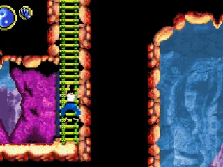 
											Ladders are scaled in the usual fashion
