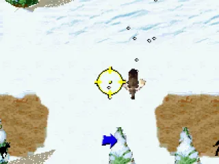 
											Aiming at a moose.