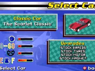 
											Car selection