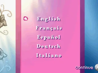 
											Language selection