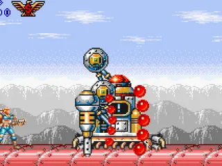
											If your shots don't damage this stranger machine, try its own shots... ; -)