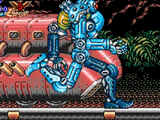 
											What a hasty robot! I think that it's searching the next victim...