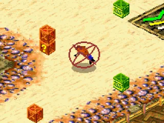 
											Crash Bandicoot's journey continues, but now through an Atlasphere-based level!