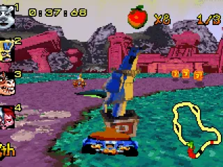 
											Crunch crashes at high speed and this is the result...