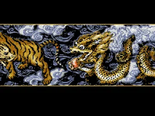 
											A tiger and a dragon