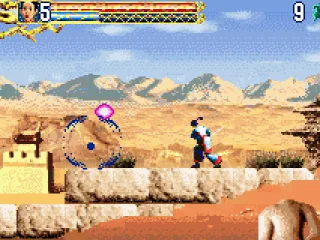 
											Dispatching an enemy and earning a purple orb that raises your power meter.