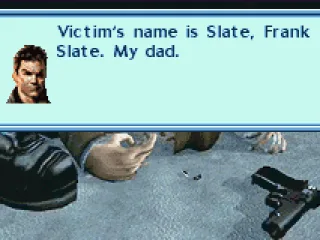 
											Guy sounds almost indifferent to the fact that his father's dead