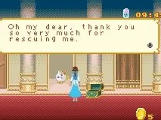
											Belle must find and rescue her friends throughout the Beast's castle.