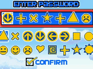 
											Password screen