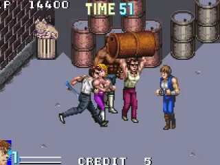 
											Slightly less fun is getting smashed by a barrel, even if it's full of monkeys.