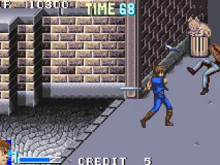 
											Sometimes enemies drop useful items, like the knife in this image.