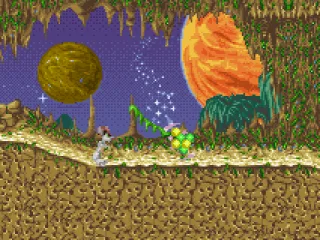 
											Collecting items as a mouse