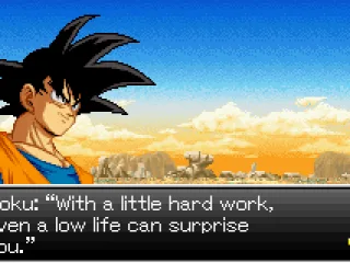 
											Goku's story mode