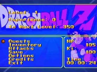 
											Status screen