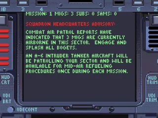 
											Mission objectives